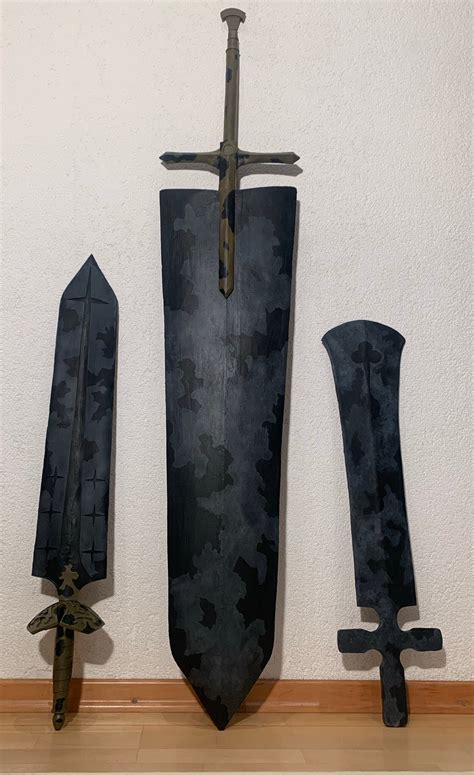 Astas Anti Magic Swords Bundle Black Clover Full Scale Etsy