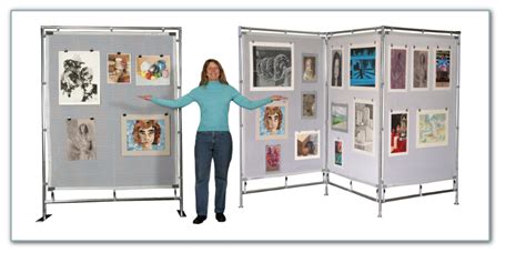 MeshPanels.com | Art display panels, Art fair display, Wall display