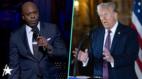 Dave Chappelle Pleads With Donald Trump To Do Better After Praising