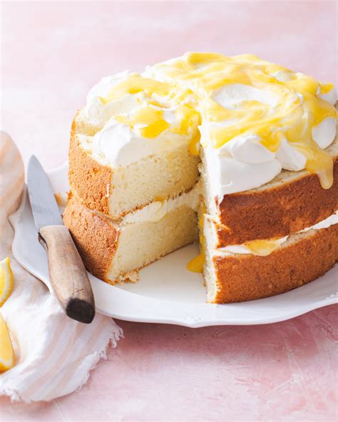 Lemon Chiffon Cake — Style Sweet