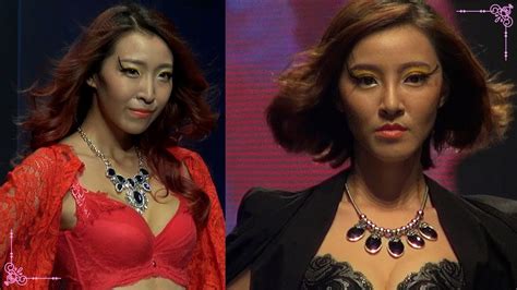 熟女 熳潔兒春夏時尚內衣秀三红黑两色内衣搭配薄纱珠宝 表现成熟女性的魅惑和韵味 內衣 模特 fashion show 下著 Beauty 속옷 比基尼 bikini