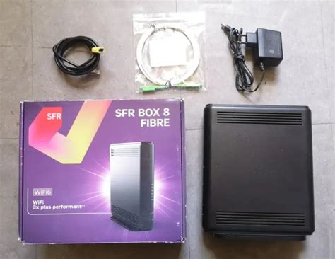 Sfr Box Modem Routeur Fibre Nb Wifi Model Algp Alb R Eur