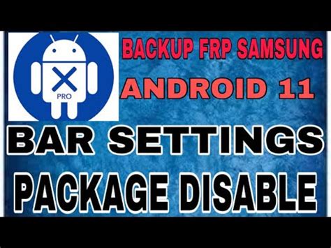 COMO FAZER BACKUP APP PARA DESBLOQUEIO CONTA GOOGLE ANDROID 11 SAMSUNG