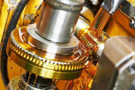 Tooth Gear Wheel Machining Stock Image Image Of Machine