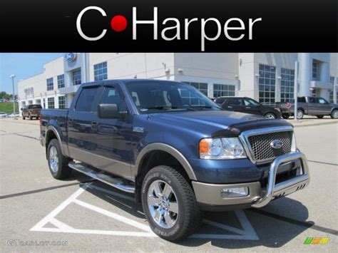 2005 Medium Wedgewood Blue Metallic Ford F150 Lariat Supercrew 4x4