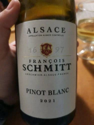 Fran Ois Schmitt Pinot Blanc Vivino United States