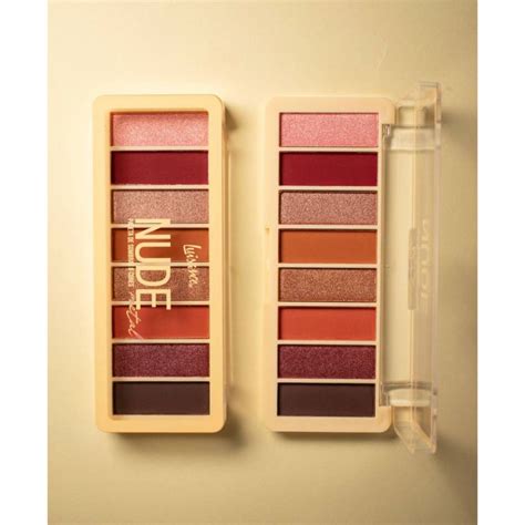 Paleta De Sombras Cores Nude Metal Luisance L Shopee Brasil