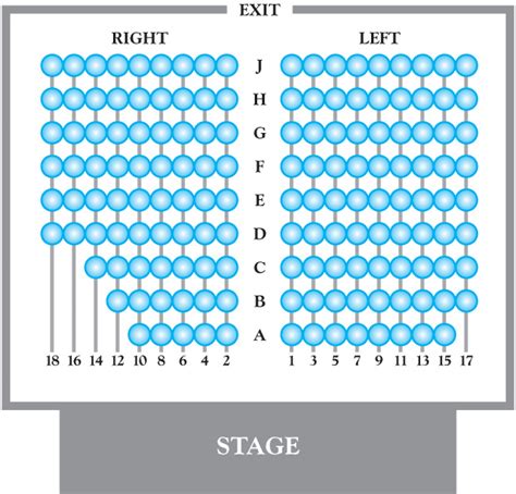 Seating Chart | Waterfront Playhouse