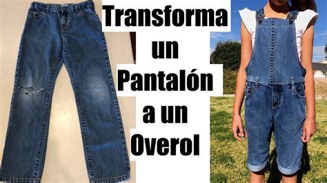 Transforma un Pantalón en un Overol YouTube