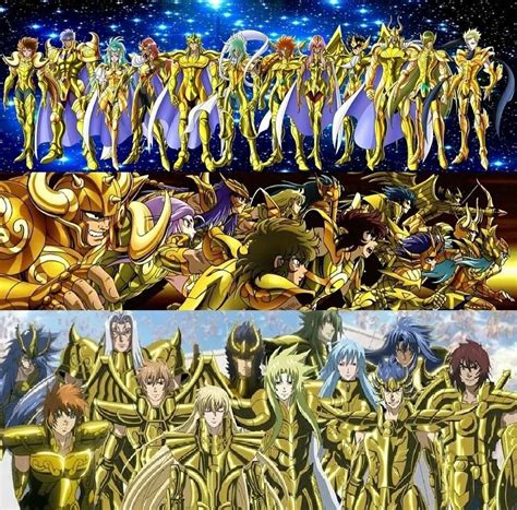 Saint Seiya The Lost Canvas Gold Saints