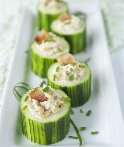 Cucumber Cup Appetizers - Celebrations at Home