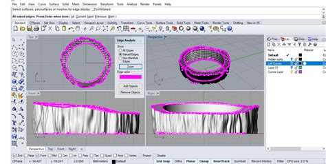 Naked Edges On Mesh Driving Me Mad Rhino For Windows McNeel Forum