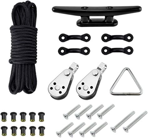 Kayak Anchor Trolley Kit Stable Kayak Canoe Anchor Trolley Kit System