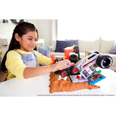 Mattel Hot Wheels Monster Trucks Toy Track Sable de démolition PcComponentes fr
