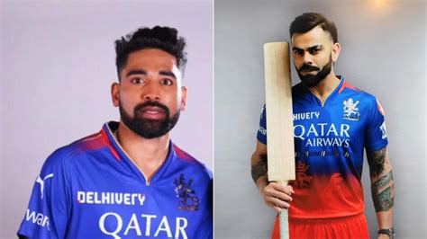 RCB's New Jersey Leaked Even Before Revealing; Virat and Siraj's ...