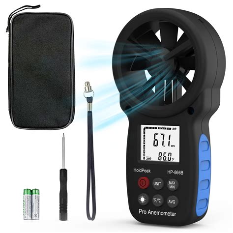 Buy HoldPeak866B Digital Anemometer Handheld Wind Speed Meter For