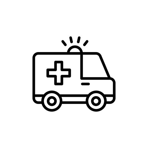 Ambulance Service icon in vector. Illustration 24245522 Vector Art at ...