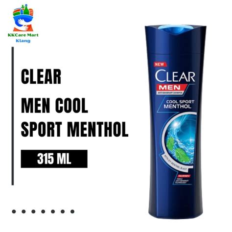 Clear Men Cool Sport Menthol 315ml Lazada