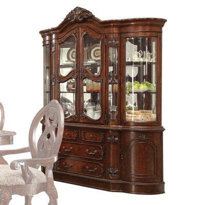 Mutsumi Home Studio Baler Lighted China Cabinet Wood Glass In Brown