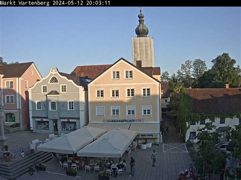 Webcam Wartenberg Marktplatz, Wartenberg, 430m - bergfex