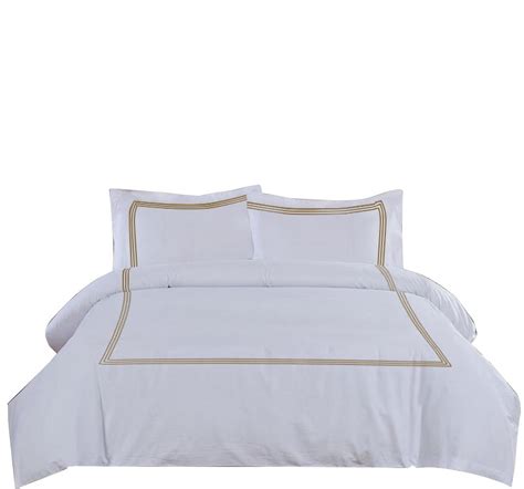 Beddecor Tc Egyptian Cotton Taupe King California King Size Pc