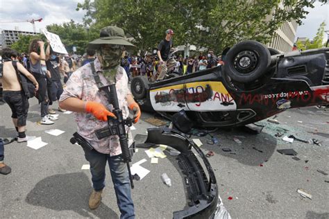 Photos Angry Protests Blaze Across America