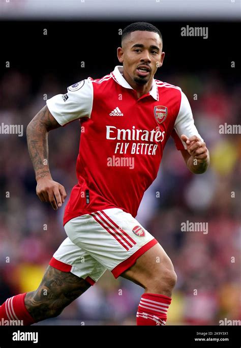 Arsenal S Gabriel Jesus During The Premier League Match At The Emirates