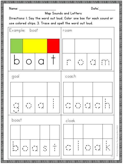 Oa Vowel Digraph Orton Gillingham Level 2 Multisensory Phonics