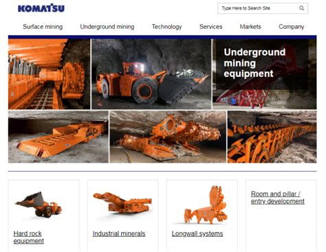 Best underground mining equipment manufacturers