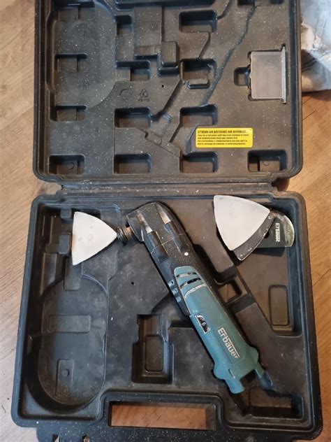 Erbauer 108v Multi Tool Erp409htl Body And Case Only Good Working Order Ebay