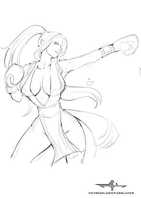 Mai Shiranui By FASSLAYER Hentai Foundry