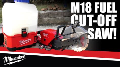 Milwaukee M18 Fuel 9 Concrete Cut Off Saw 2786 22hd Milwaukee Blitz