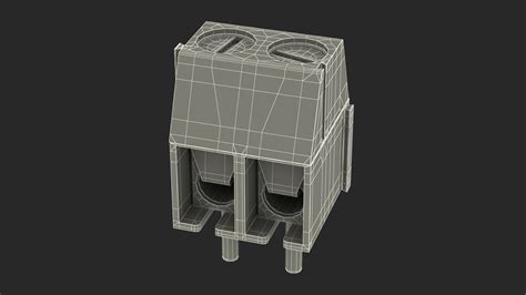 Screw Terminal Block model - TurboSquid 1942177