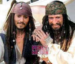 Captain Jack Sparrow and Edward Teague father and son | Johnny depp ...