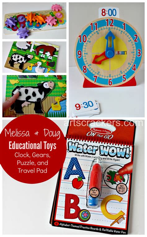 Melissa And Doug Review Clock Gears Puzzle And Travel Pad