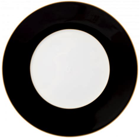 Meissen Royal Palace Black Dinner Plate White Rim White Dinner Plates