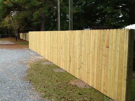 Stockade Wood Fences Wilmington Nc T D Custom Fences Decks