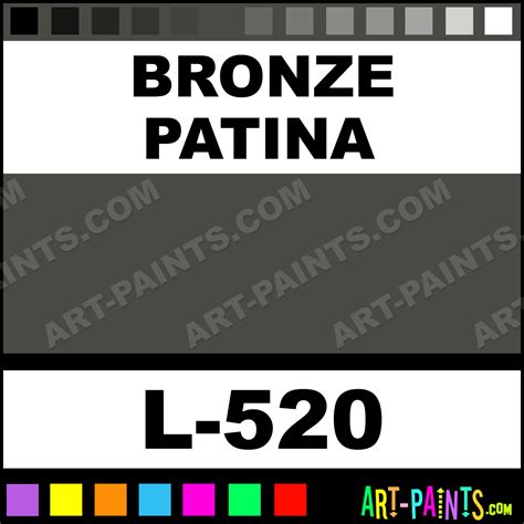 Bronze Patina Lustre and Metallic Metal and Metallic Paints - L-520 ...