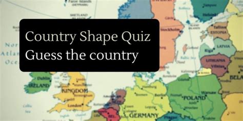 Country Shape Quiz - Geographic Outlines of the World - 197 Travel Stamps