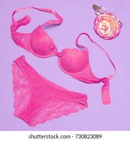 Sexy Lace Lingerie Set Pushup Bra Stock Photo Edit Now