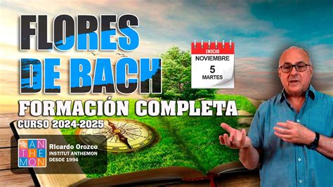 Flores de Bach Formación Completa 5 cursos fundamentales