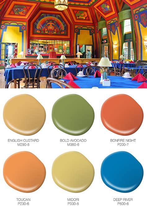 √ Mexican Paint Colors