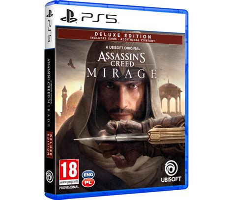 Playstation Assassins Creed Mirage Deluxe Edition Collector Case Gry Na Playstation 5