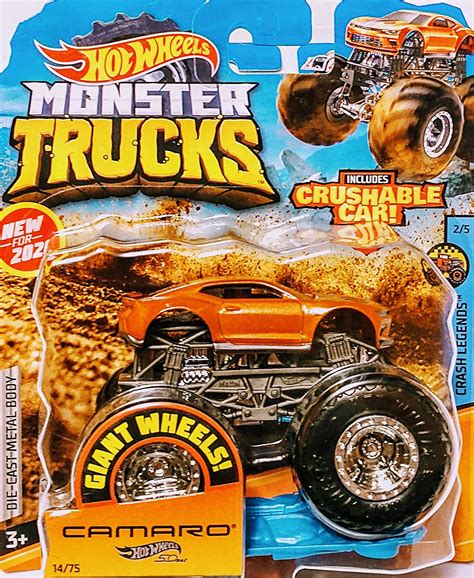 Hot Wheels Carro Monster Trucks Escala Fyj Mattel Sears