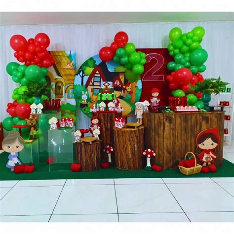 Chapeuzinho Vermelho Festa Infantil - Chapeuzinho Vermelho | Festa infantil, Festa, Chapeuzinho vermelho