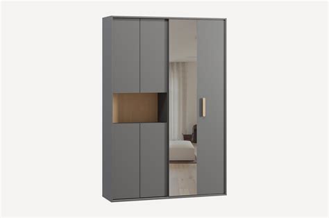 Шкаф-купе Бладвен-140-210 Grey Plywood купить в Минске по цене 1 860 ...