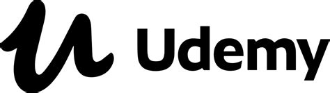 Udemy Logo Black and White – Brands Logos