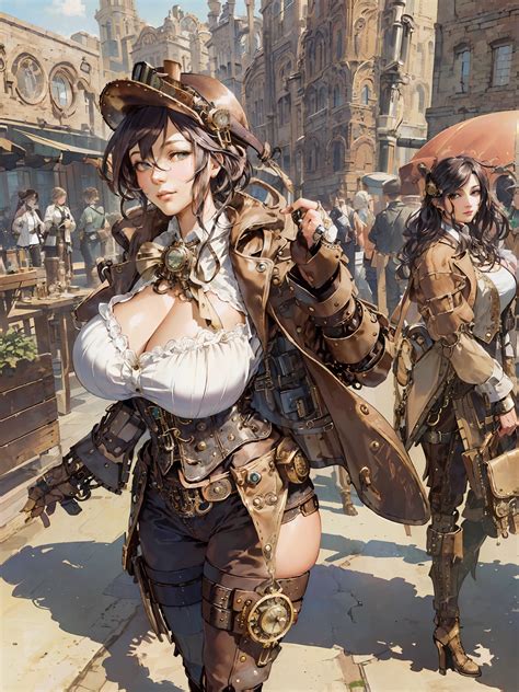 Masterpiece Best Quality Girl Mature Woman Large Breasts SeaArt AI