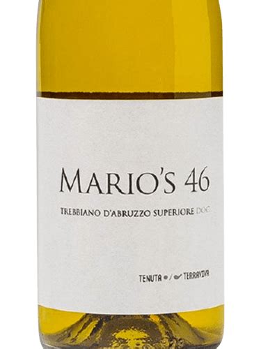 Tenuta Terraviva Mario S 46 Trebbiano D Abruzzo Superiore Vivino US