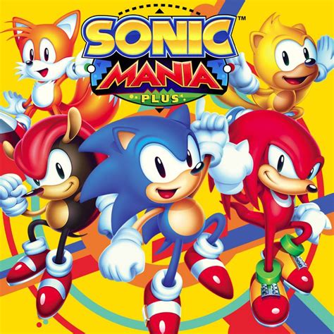 Sonic Mania Plus 2018 Nintendo Switch Box Cover Art MobyGames